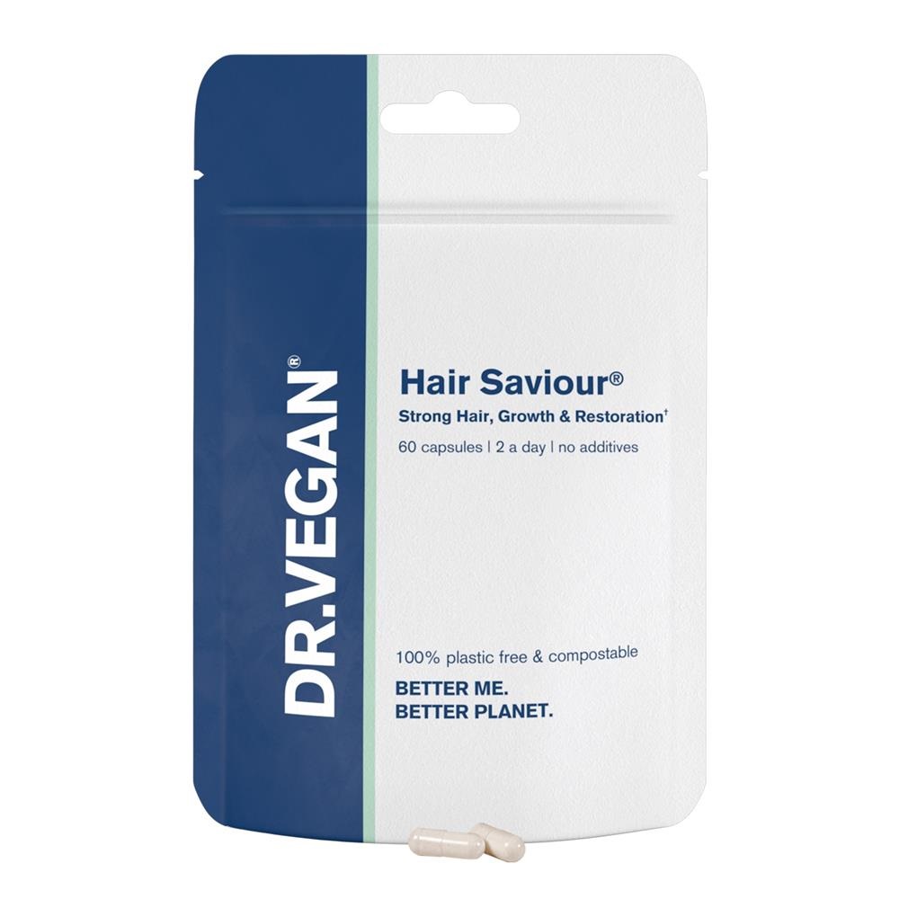 Dr Vegan Hair Saviour Strong Hair, Growth & Restroration 60 Capsules